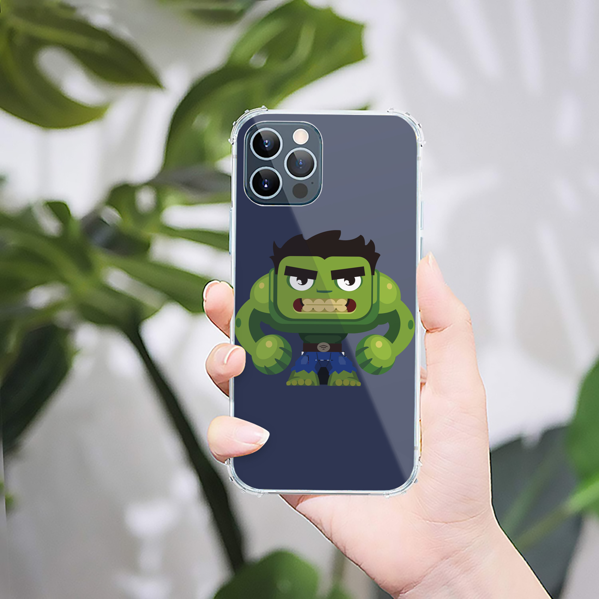 （画像用） アベンジャーズ The Avengers 【iPhone 12シリーズ対応】透明スマホケース（クリアソフトケース）